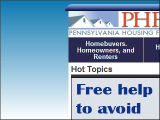 Web site www.phfa.org, Pennsylvania Housing Finance